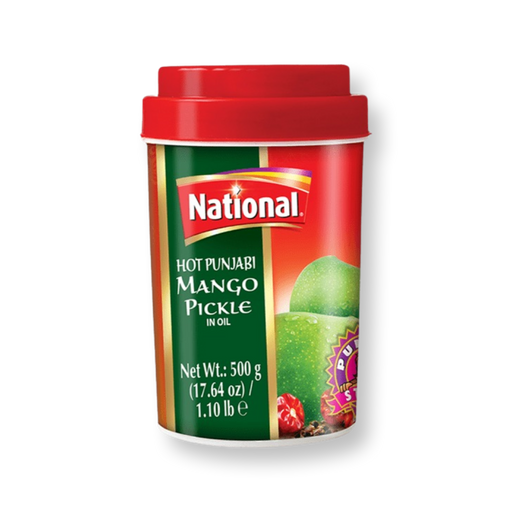 National Hot Punjabi Mango Pickle 500g - Pickles | indian grocery store in oshawa