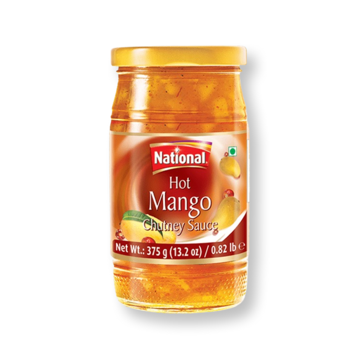 National Hot Mango Chutney Sauce 375ml — Spice Divine