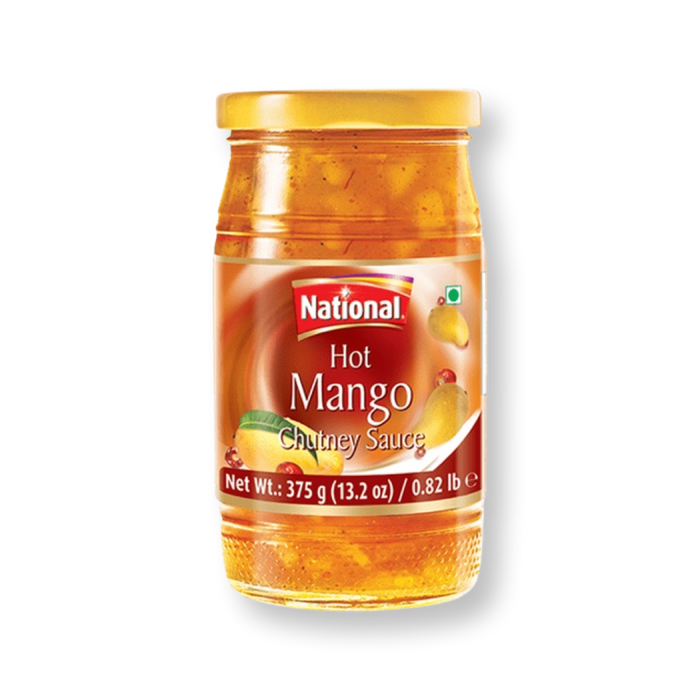 National Hot Mango Chutney Sauce 375ml - Sauce - Best Indian Grocery Store