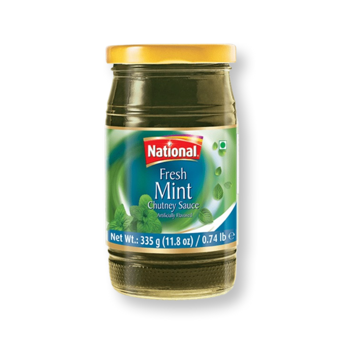 National Fresh Mint Chutney Sauce 335ml - Sauce - bangladeshi grocery store in canada