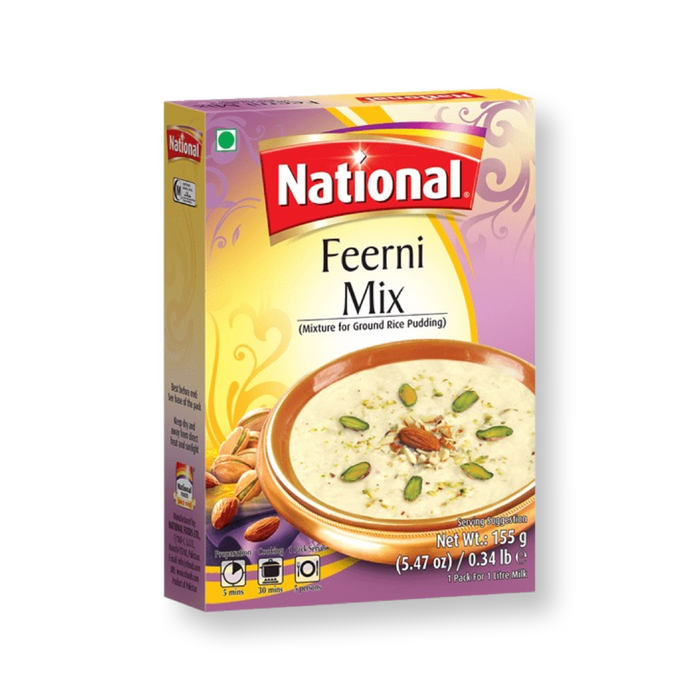 National Feerni Mix 155gm - Dessert Mix - bangladeshi grocery store near me