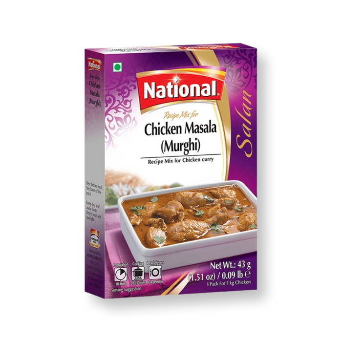 National Chicken Masala Seasoning Mix 43g - Spices | surati brothers indian grocery store near me