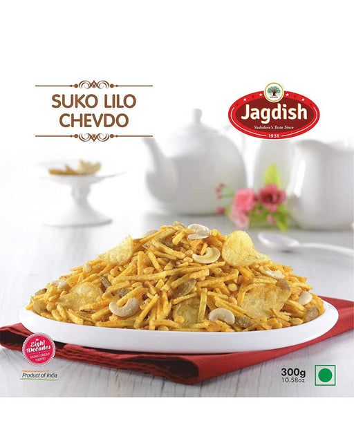 Jagdish Sukho Lilo Chevdo 300gm - Snacks | indian grocery store in canada