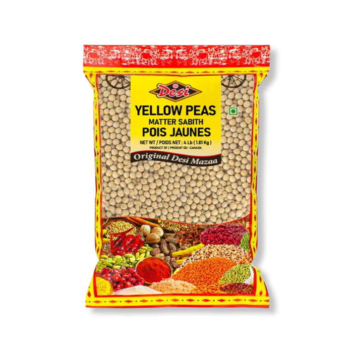 Desi Yellow Peas Whole - Lentils | indian grocery store in brampton