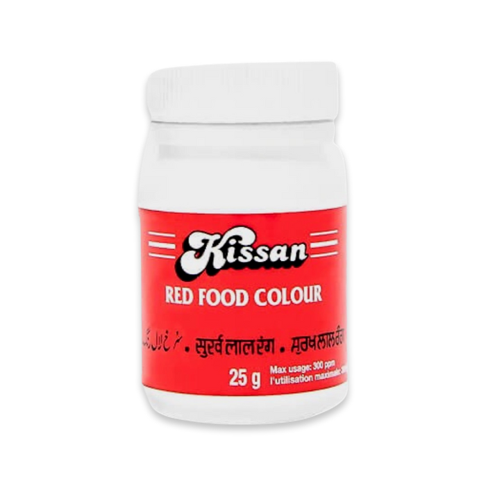 Kissan Food Color Red 30gm - Artificial Flavour - kerala grocery store in canada