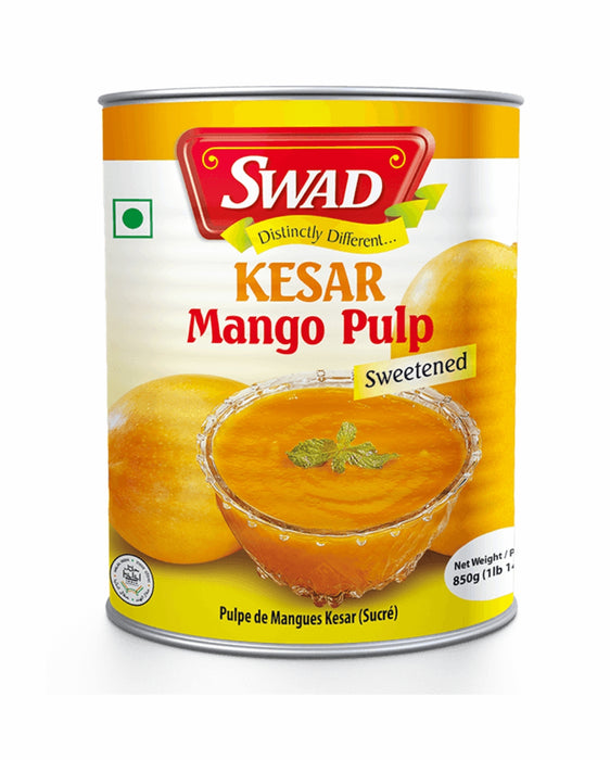 Swad Kesar Mango Pulp - Juices | indian grocery store in Charlottetown