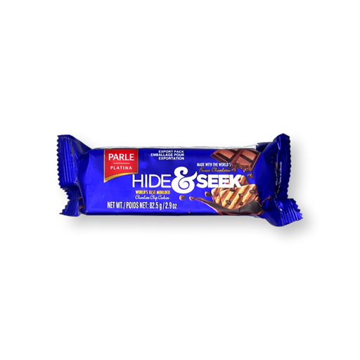 Parle Hide & Seek Chocolate Chip Cookies 82.5g - Biscuits | indian grocery store in cornwall