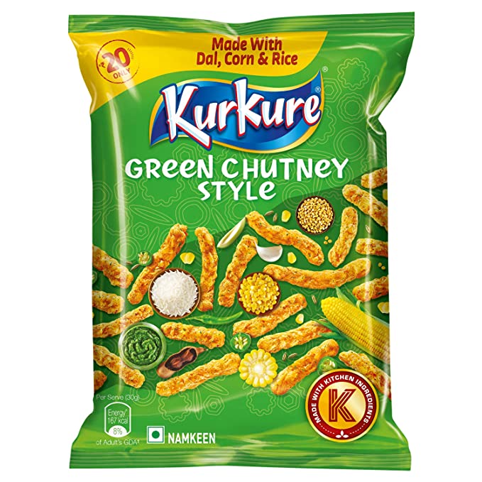 Kurkure Green Chutney Style 90gm - Snacks | indian grocery store in cornwall