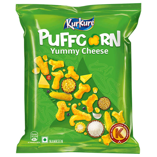 Kurkure Puffcorn Yummy cheese 60g - Snacks | indian grocery store in guelph