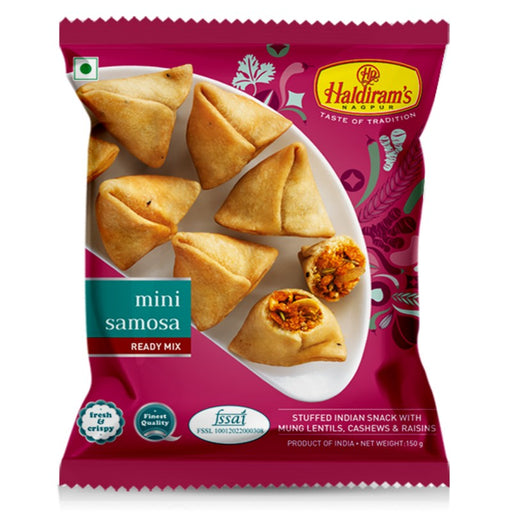 Haldirams Mini Samosa 150g - Snacks | indian grocery store in sault ste marie