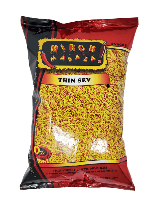 Mirch masala Thin sev 350g - Snacks - Spice Divine Canada