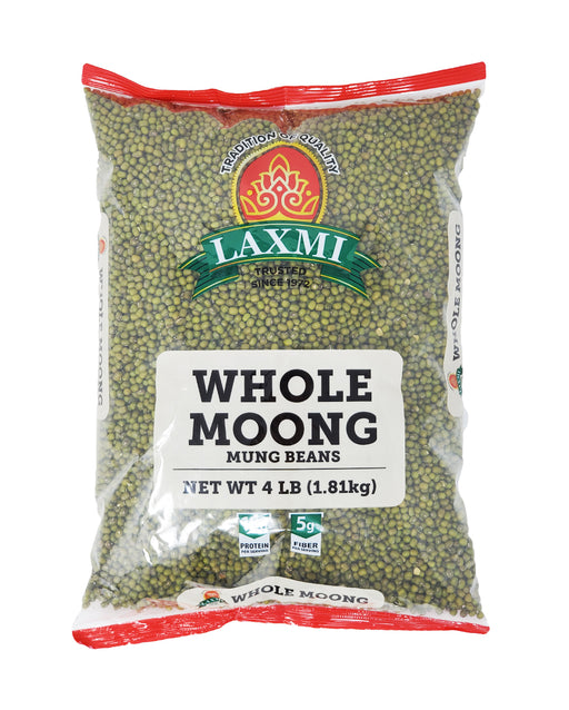 Laxmi Brand Whole Moong Beans - Lentils - Indian Grocery Home Delivery