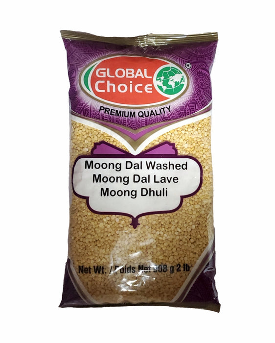 Global Choice Moong Dal Washed 908gm ( Moong Dhuli 2lb) - Lentils | indian grocery store in hamilton