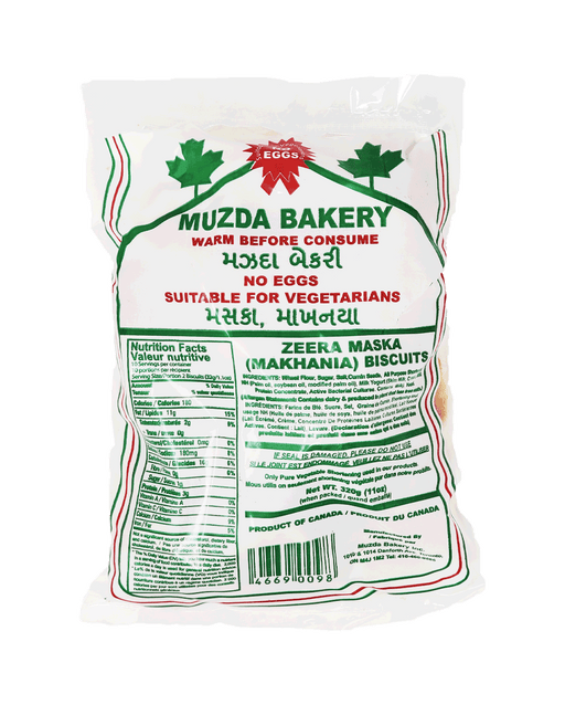 Muzda Bakery Maska (Makhania) Biscuits 320gm - Snacks - indian grocery store kitchener