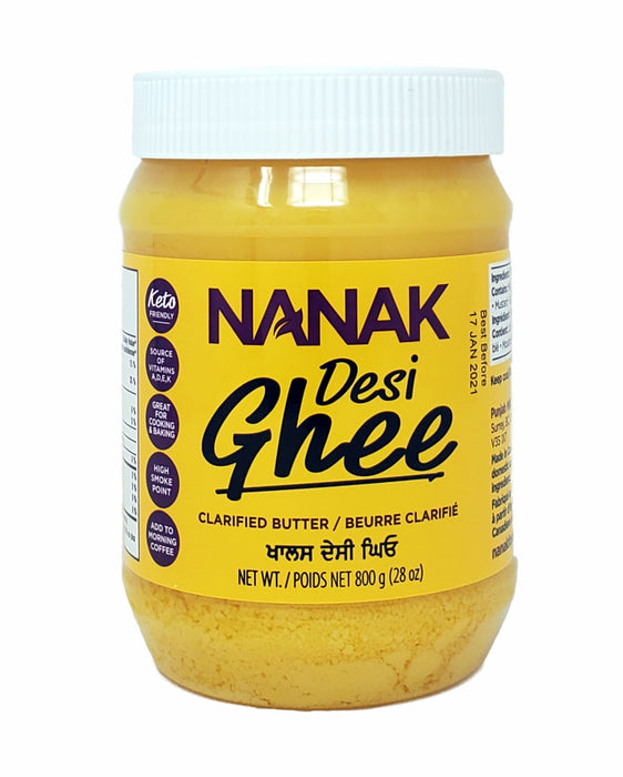 Nanak Pure Desi Ghee (Clarified Butter) - Ghee | surati brothers indian grocery store near me