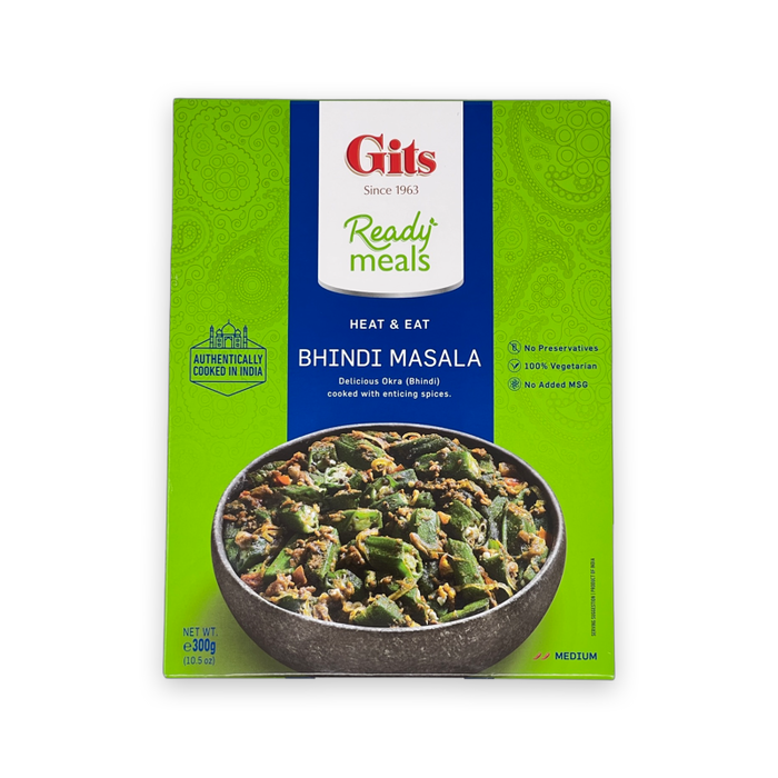 Gits Instant Mix Bhindi Masala 300g - Ready To Eat | indian grocery store in Longueuil