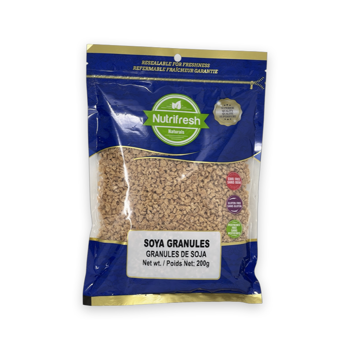 Nutrifresh Soya Granules 200gm - Lentils | indian grocery store in barrie