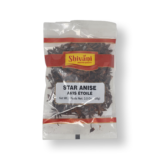 Shivani Star Anise 100g - Spices - indian grocery store in canada