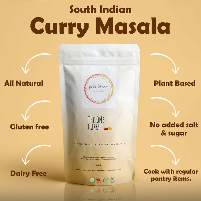 Pestle & Pods The One Curry masala 65gm - Spices | indian grocery store in Longueuil