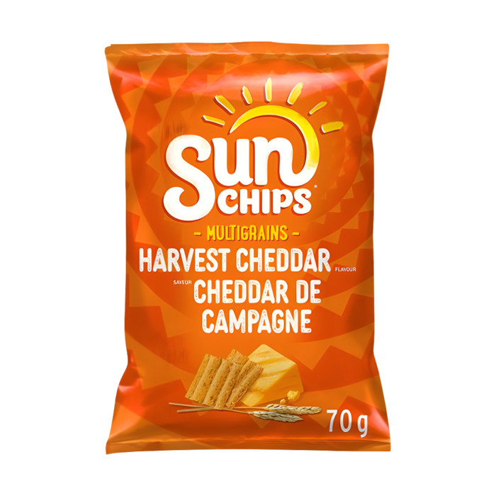 SunChips Harvest Cheddar Chips 70g - Snacks | indian grocery store in markham
