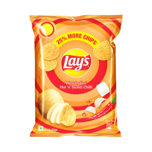 Lays West Indies's Hot And Sweet Chilli 50g - Snacks - kerala grocery store near me
