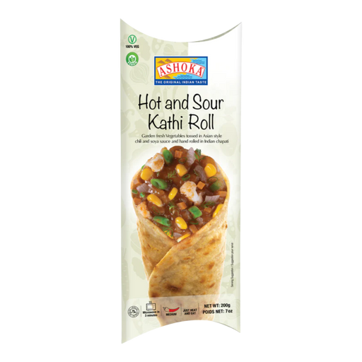 Ashoka Hot and Sour Kathi Roll 200gm - Frozen | indian grocery store in cornwall