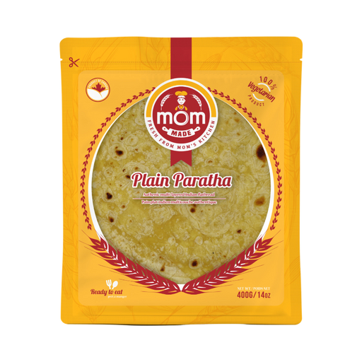 Mom Made Plain Paratha 400g - Roti - the indian supermarket