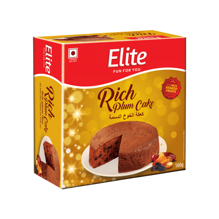 Elite Rich Plum Cake 500g