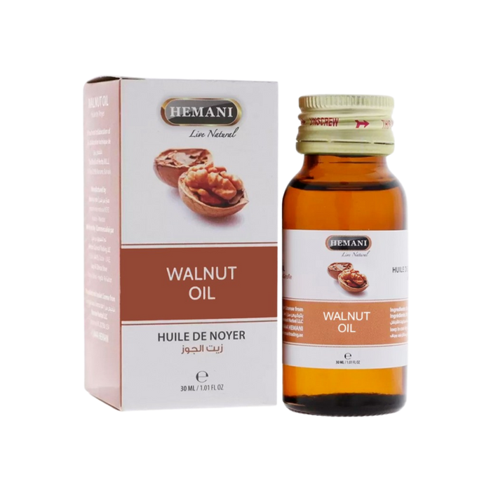 Hemani Walnut Oil, 30ml, Cold Pressed