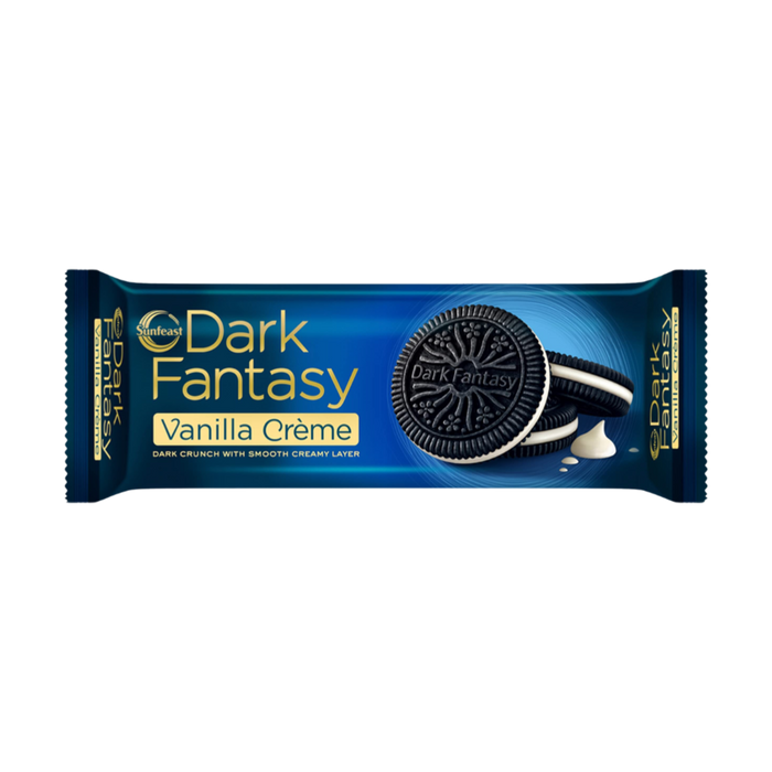 Sunfeast Dark Fantasy Vanilla Creme Biscuit 100g