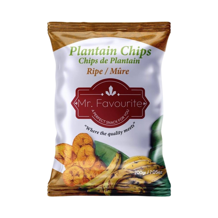 Mr.Favourite Plaintain Chips Ripe 200g
