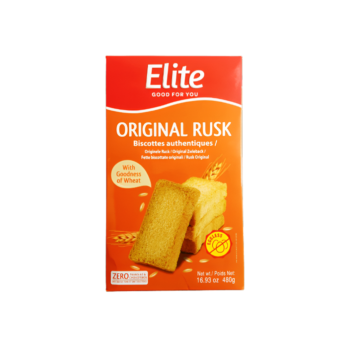 Elite Original Rusk Eggless 480g