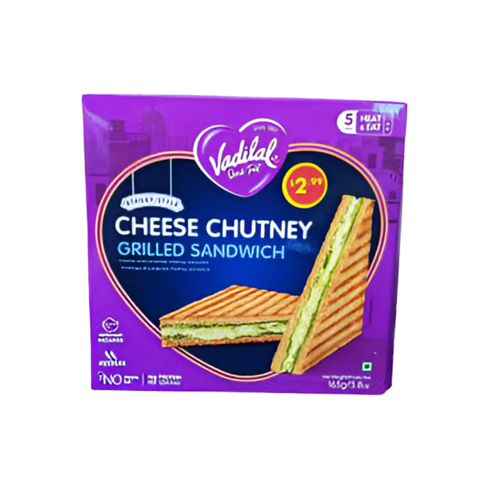 Vadilal Cheese Chutney Grilled Sandwich 165g