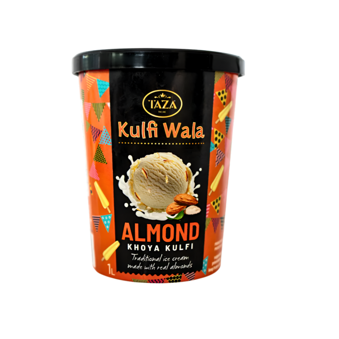 Taza Kulfi Wala Almond Khoya Kulfi 1L