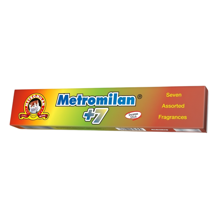 Metromilan Seven Assorted Fragrances Incense (42 sticks)
