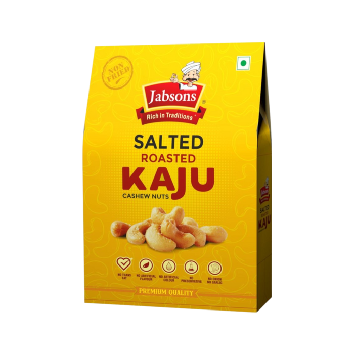 Jabsons Salted Roasted Kaju (Cashew) Nuts 200g