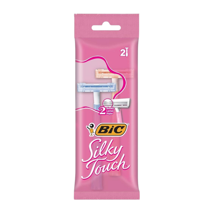 Bic Silky Touch Shavers Razor (2pc)