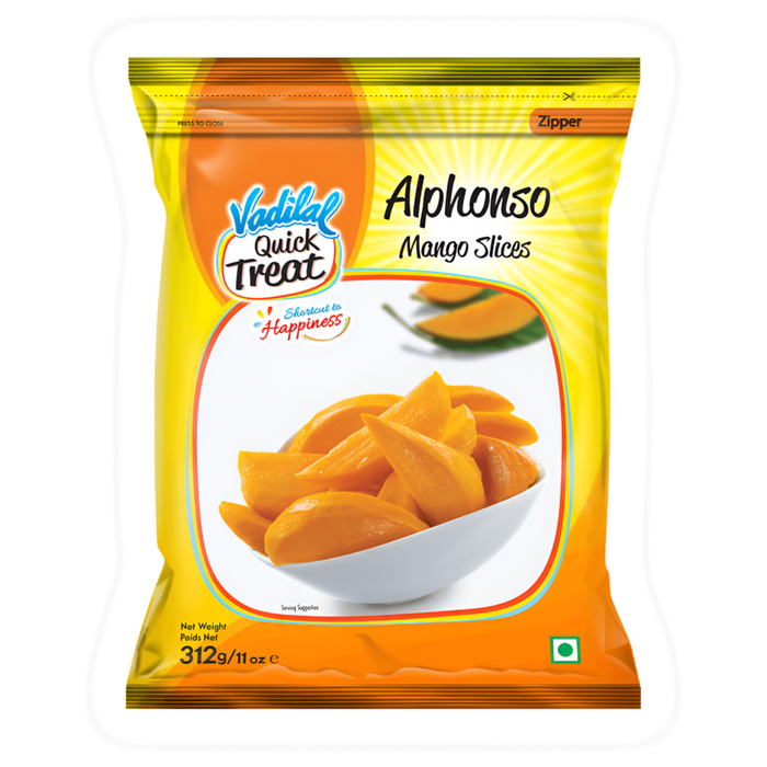 Vadilal Alphanso Mango Slices 312g