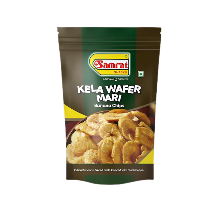 Samrat Snacks Mari (Black Pepper) Banana Chips 400g