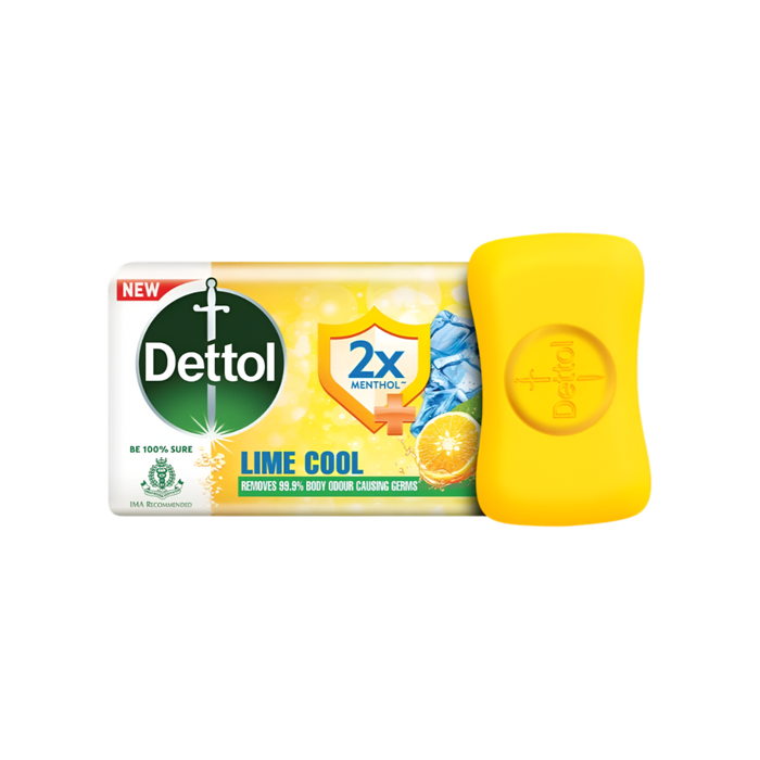 Dettol Lime Cool Body Soap 125g
