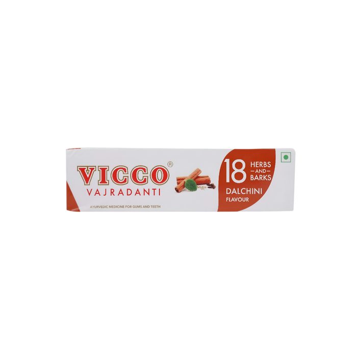 Vicco Vajradanti 18 Herbs Dalchini Flavour Tooth Paste 160g