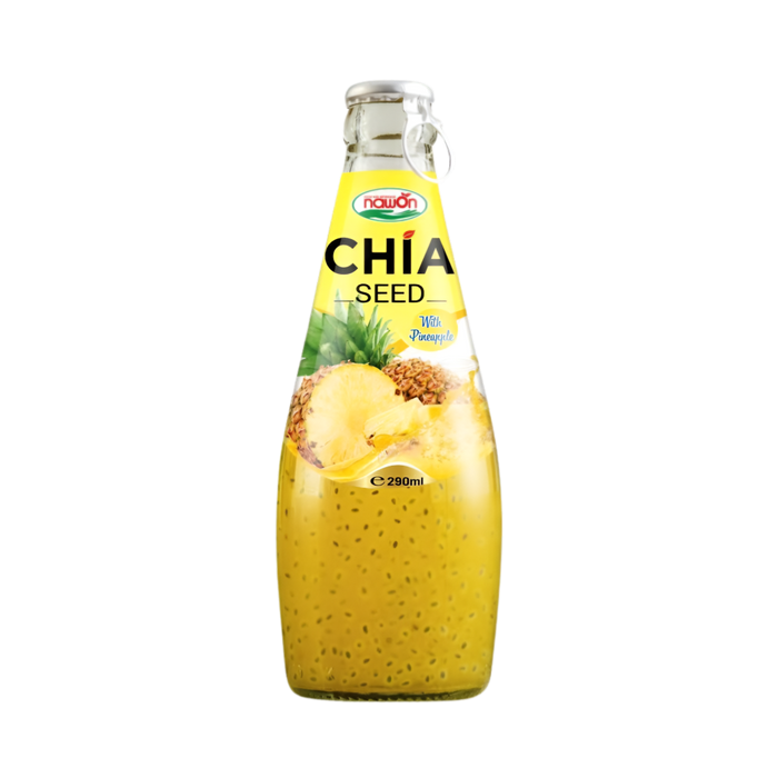 Nawon Pineapple Drink With Chia Seeds 290ml