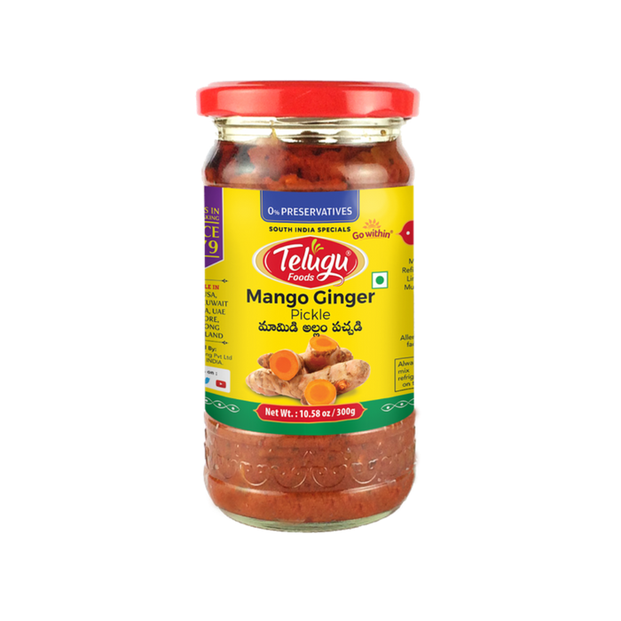 Telugu Foods Mango Ginger Pickle 300g
