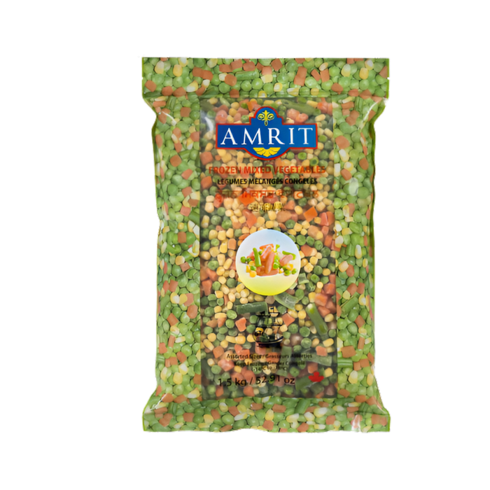 Amrit Frozen Mixed Veg 1.5kg