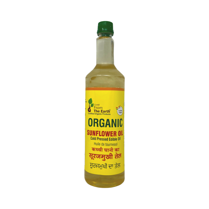 From The Earth Organic Sunflower Oil 1L