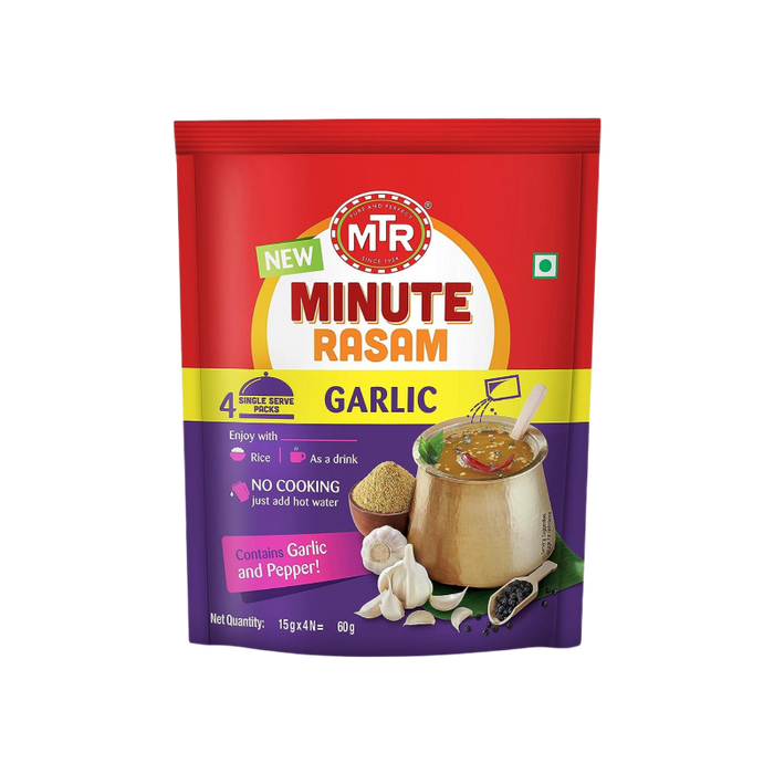 MTR Minute Rasam Garlic (4 Servings)