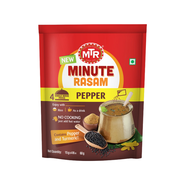 MTR Minute Rasam Pepper (4 servings)