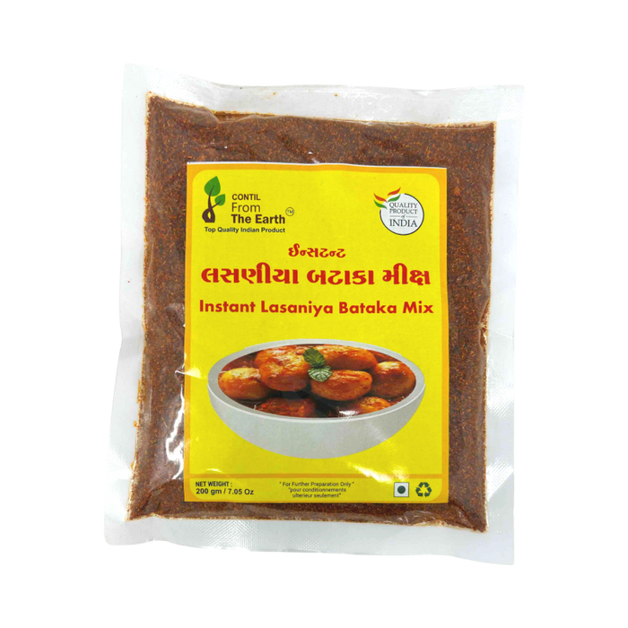 From The Earth Instant Lasaniya Bataka Mix (Garlic Potato) 200g - Spices - bangladeshi grocery store in canada