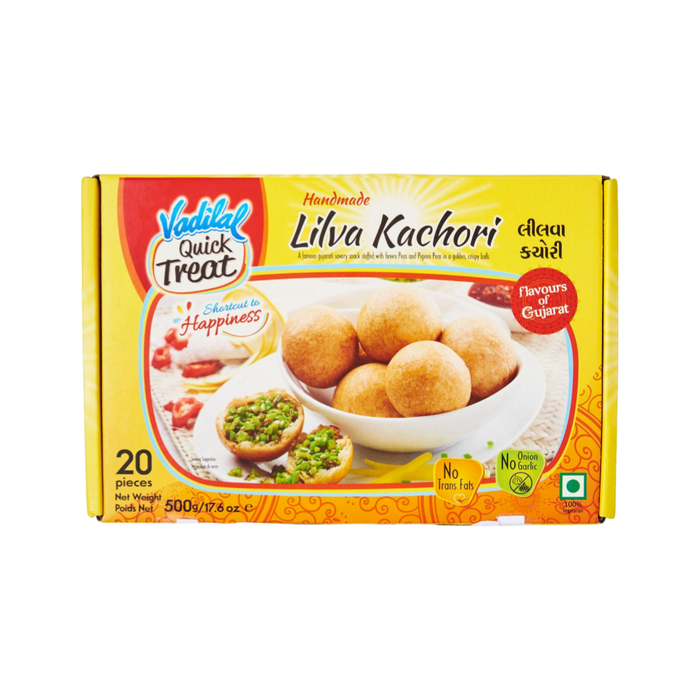 Vadilal Lilva Kachori 500g (20 pcs)