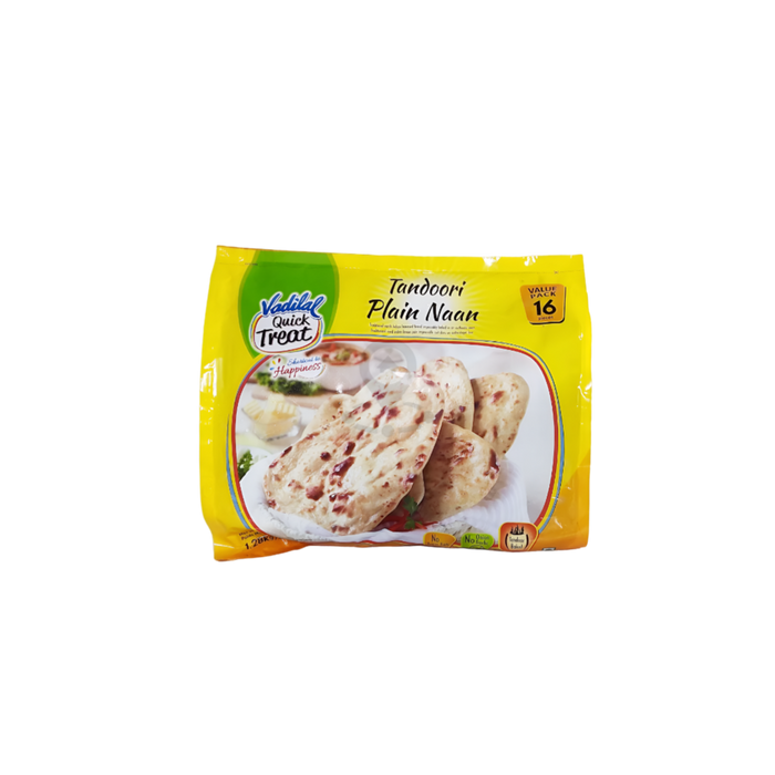 Vadilal Tandoori Naan (16 Pcs) 1.28Kg
